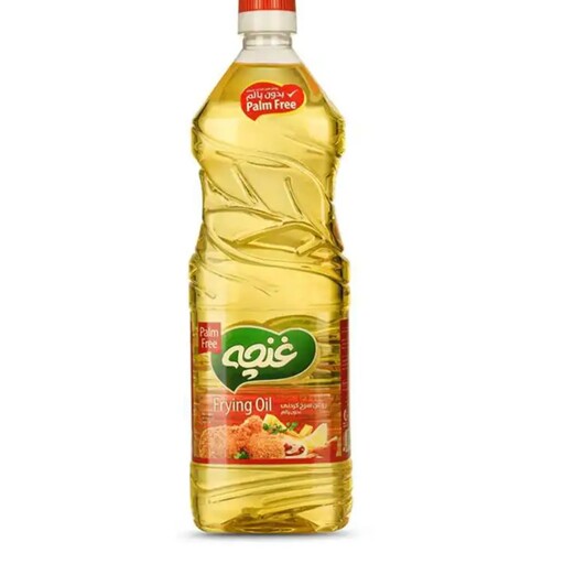 روغن مایع سرخ کردنی بدون پالم غنچه 1350 گرمی