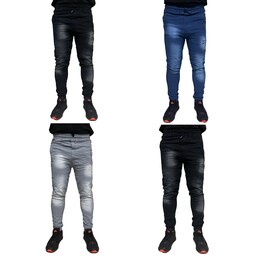 شلوار مردانه - شلوار جین مردانه ساده- 6 سایز موجود شد-ارسال رایگان