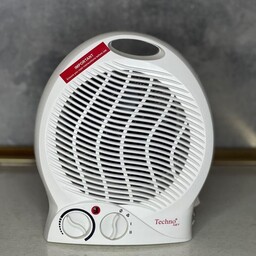 هیتربرقی بخاری برقی فن دار 1404 تکنو -رنگ سفید