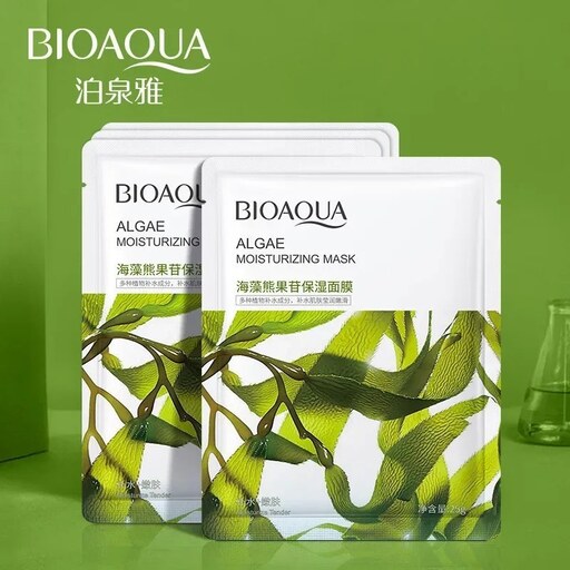 ماسک ورقه ای صورت جلبک  Bioaqua Algae