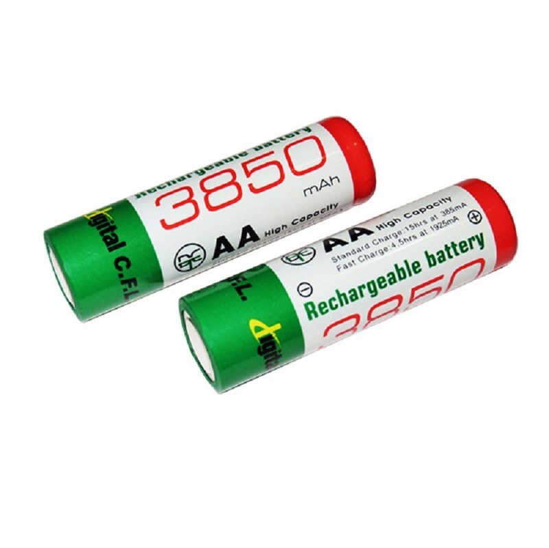 باتری قلمی قابل شارژ سی.اف.ال مدل 3850 امپر بسته 2 عددی