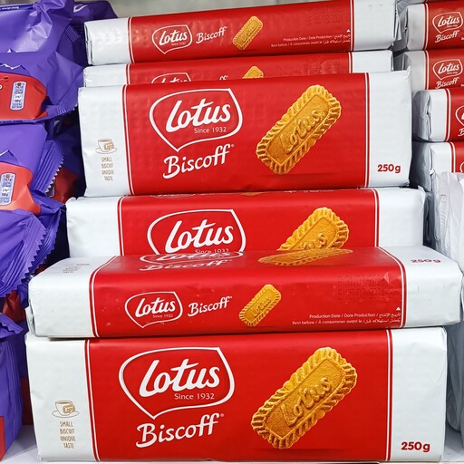 بیسکویت لوتوس Lotus Biscoff وزن 250 گرم 