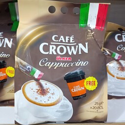 کاپوچینو کافه کرون ساشه 20 عددی Ulker Cafe Crown به همراه ماگ
