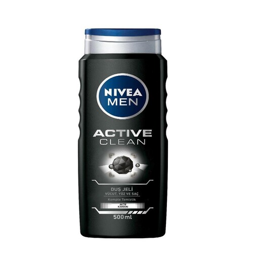 شامپو سرو بدن نیوآ مدل active clean  حجم 500میل 