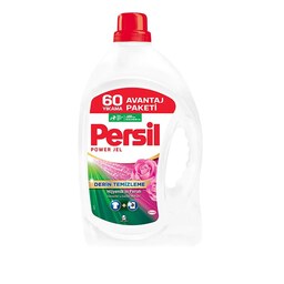 ژل و مایع لباسشویی پرسیل Persil ترکیه اصل  60بار مصرف  با رایحه گل رز   3.900litr