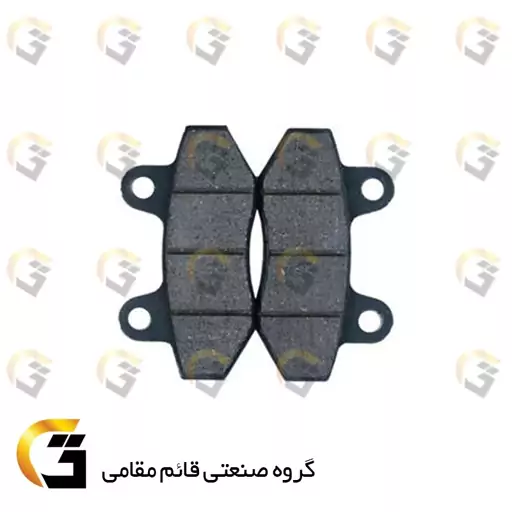 لنت دیسکی ترمز موتور سیکلت  کد 1018  مناسب برای جلو لیفان CTS125 شاهین موتور