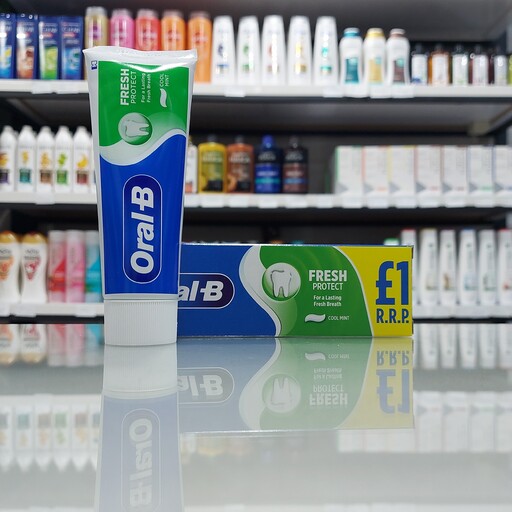 اورال بی oral-b خمیر دندان خنک کننده نعنایی 75 گرمی