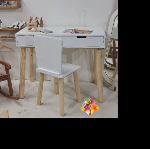 میز تحریر چوبی و ام دی اف