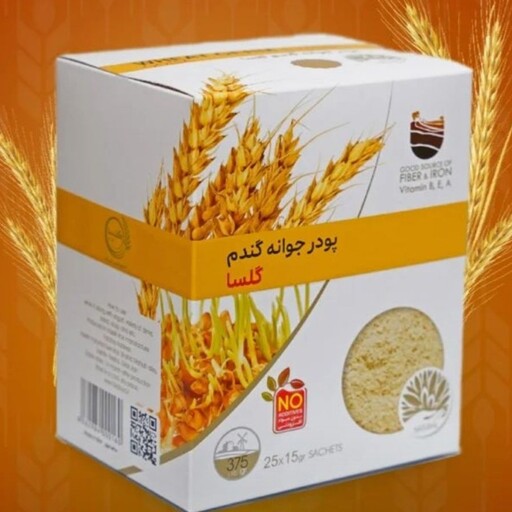 پودر جوانه گندم اصل گلسا گیل اباد(400گرم)