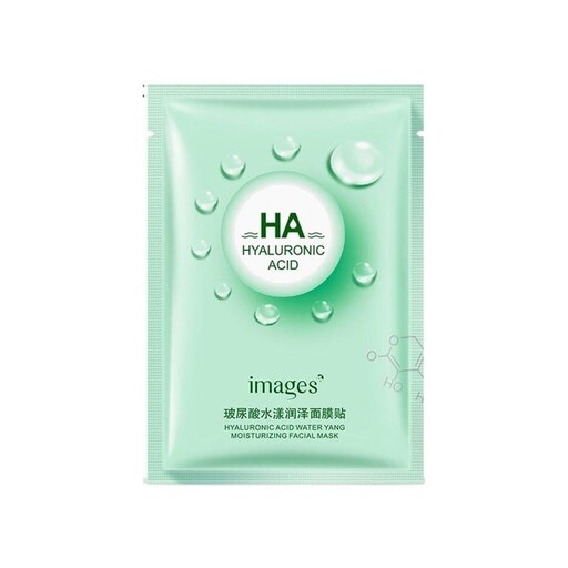 ماسک ورقه ای هیالورونیک اسید سبز ایمیجز (پک 5 عددی)