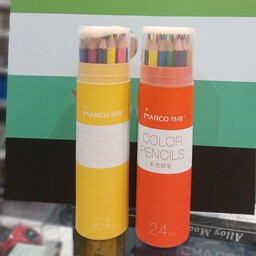 لوازم التحریر، مداد رنگی دوازده رنگ برند مارکو، جنس با کیفیت