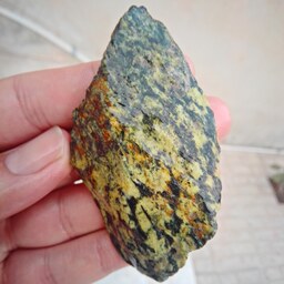 سنگ راف مارسنگ سرپانتین سبز طبیعی معدنی کد9