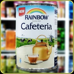 شیر هلندی رینبو(ابوقوس) بدون مواد نگهدارنده و شکر اضافه برای میکس کردن (410گرم) Rainbow Milk
