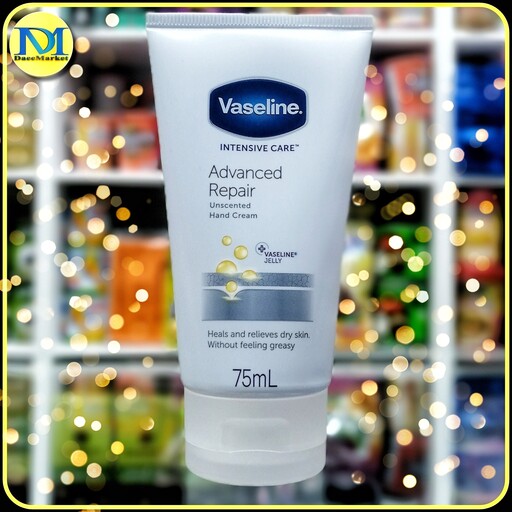 کرم دست ترمیم کننده پوست های خشک حرفه ای و فوری وازلین بدون چرب شدن(75میل) vaseline hand Cream Protect 