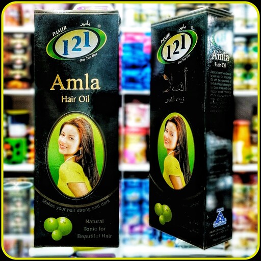 روغن مو املا 121تقویتی و معطر باعث راحتی در شانه کردن موهای شما می شود (200میل) Amla hair Oil 