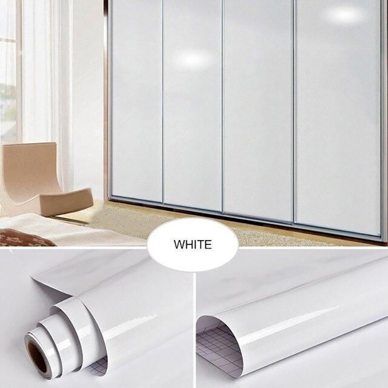 برچسب کابینت سفید عرض 60 سانت طول 3 متر