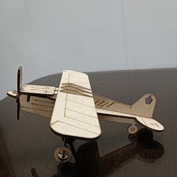 پازل سه  بعدی طرح هواپیما ملخی 