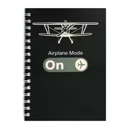 دفترچه یادداشت 100 برگ طرح Airplane Mode