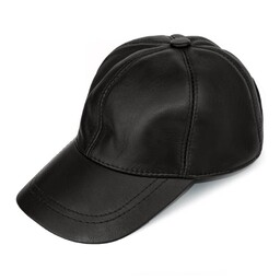 فروش عمده کلاه چرمی مشکی 12 عدد در یک جین فقط رنگ مشکی (چرم مصنوعی با کیفیت)