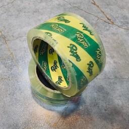 چسب پهن 90یارد رابو سبز زرد(بسته 6 تایی)قیمت هر حلقه 28000