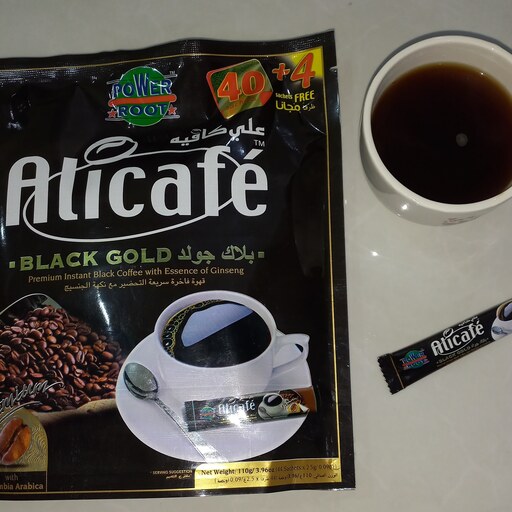 قهوه علی کافه   Black Gold  اورجینال  بسته 44 عددی 