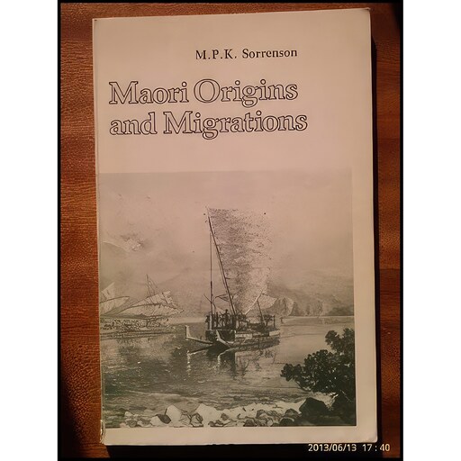 کتاب زبان اصلی Maori Origins and Migrations اثر M P K Sorrenson