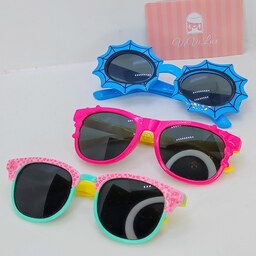 عینک آفتابی بچگانه یو وی 400 طرح بندی جذاب و زیبا