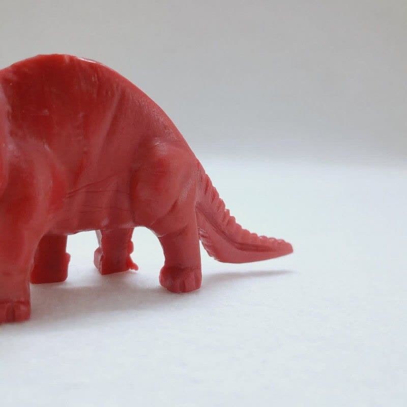 عروسک دایناسور پلاستیکی تریسراتوپس (Triceratops) کد 2 سایز کوچک