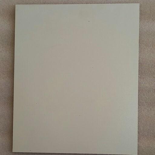 تخته پلاستیکی  ( فومیزه )  سفید طول 60 و عرض  40سانتیمتر ضخامت 1.5 سانت بسته 2 عددی