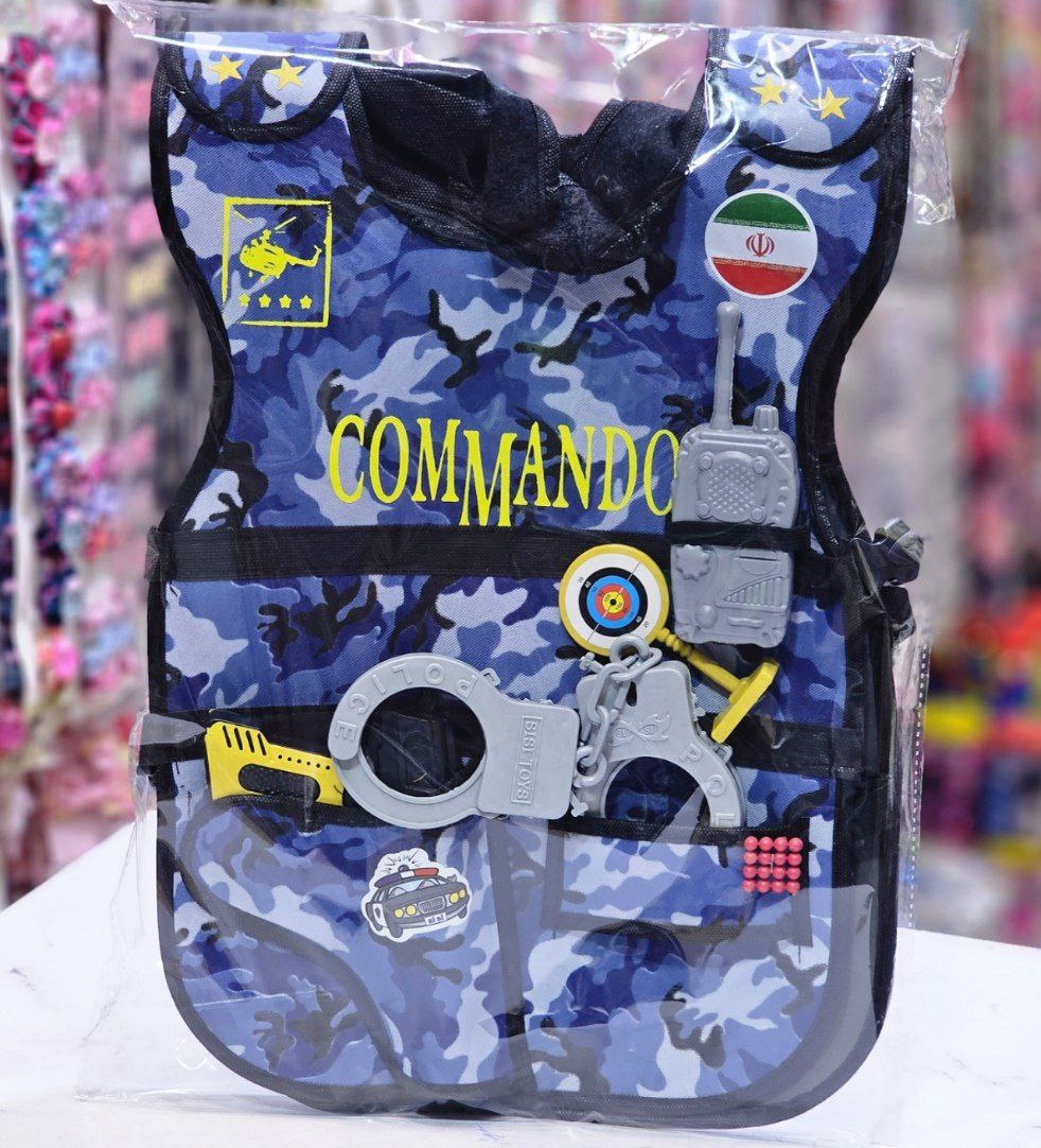 جلیقه کماندو بالوازم درجه1 (پست پیشتاز پس کرایه)