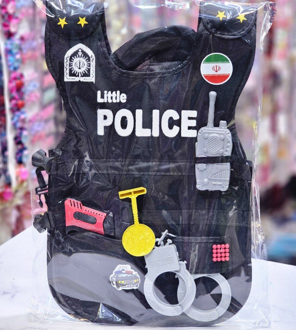 جلیقه کامل پلیس با لوازم (پست پیشتاز پس کرایه)