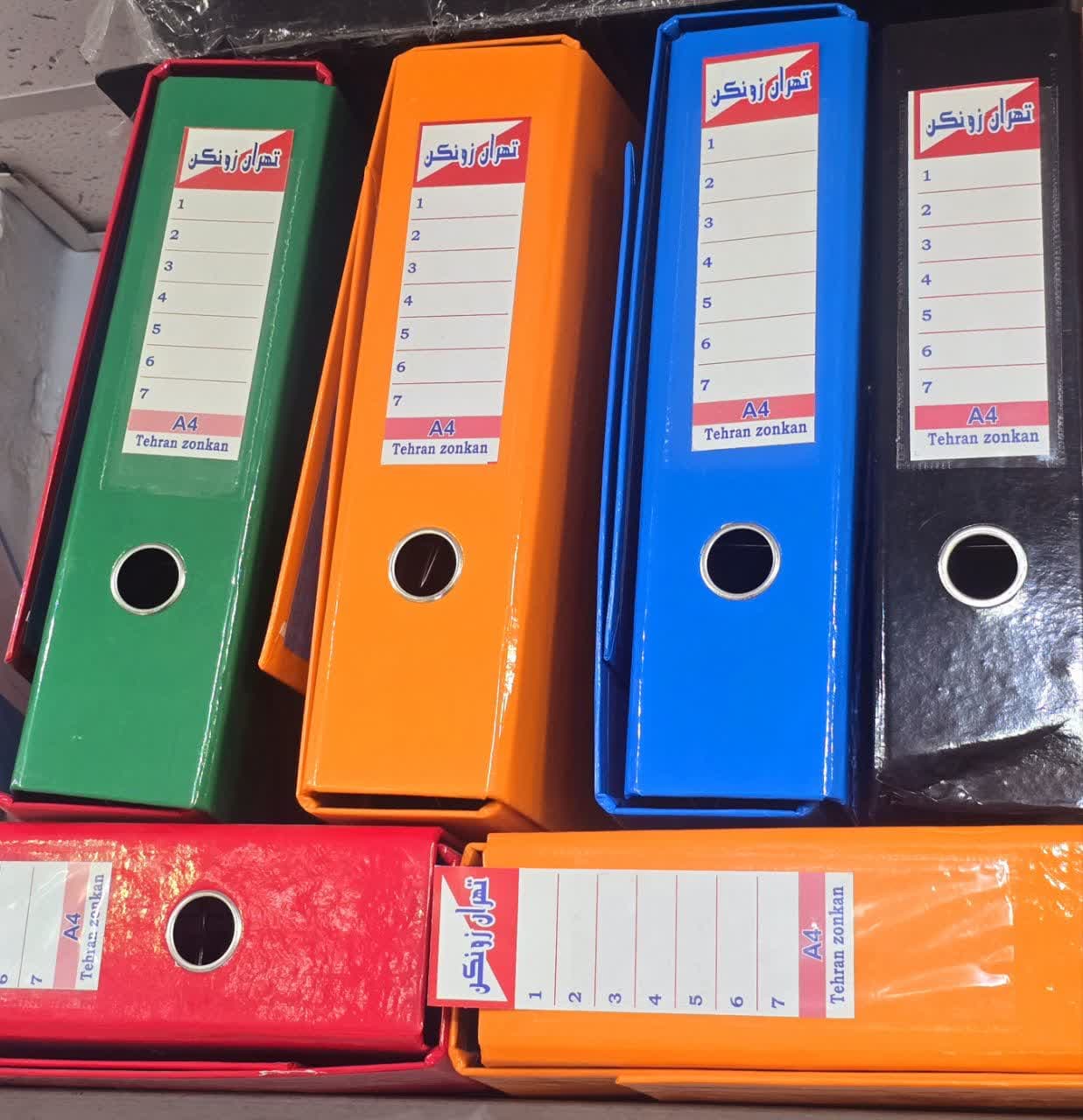 زونکن سایز A4 سلفونی 7.5 سانتی متر