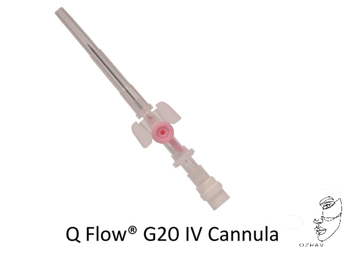 آنژیوکت صورتی QG(QFlow) صد عددی 