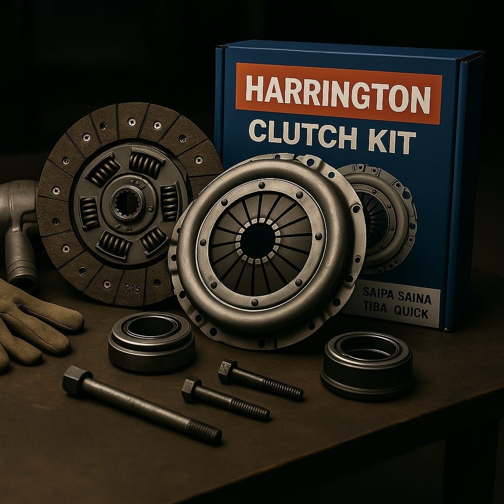 کیت کامل دیسک و صفحه کلاچ ساینا تیبا کوئیک قطر 215 هرینگتون