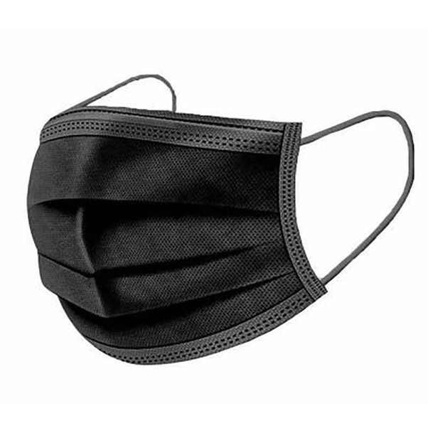 ماسک مشکی سه لایه