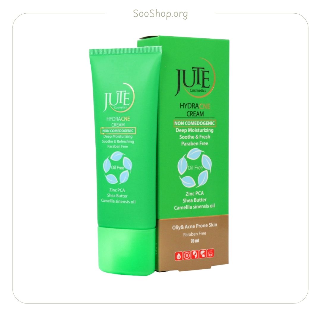 ژوت – کرم آبرسان پوست چرب و جوش‌دار (هیدرا آکنه) | Jute Hydra Acne Moisturizing Cream