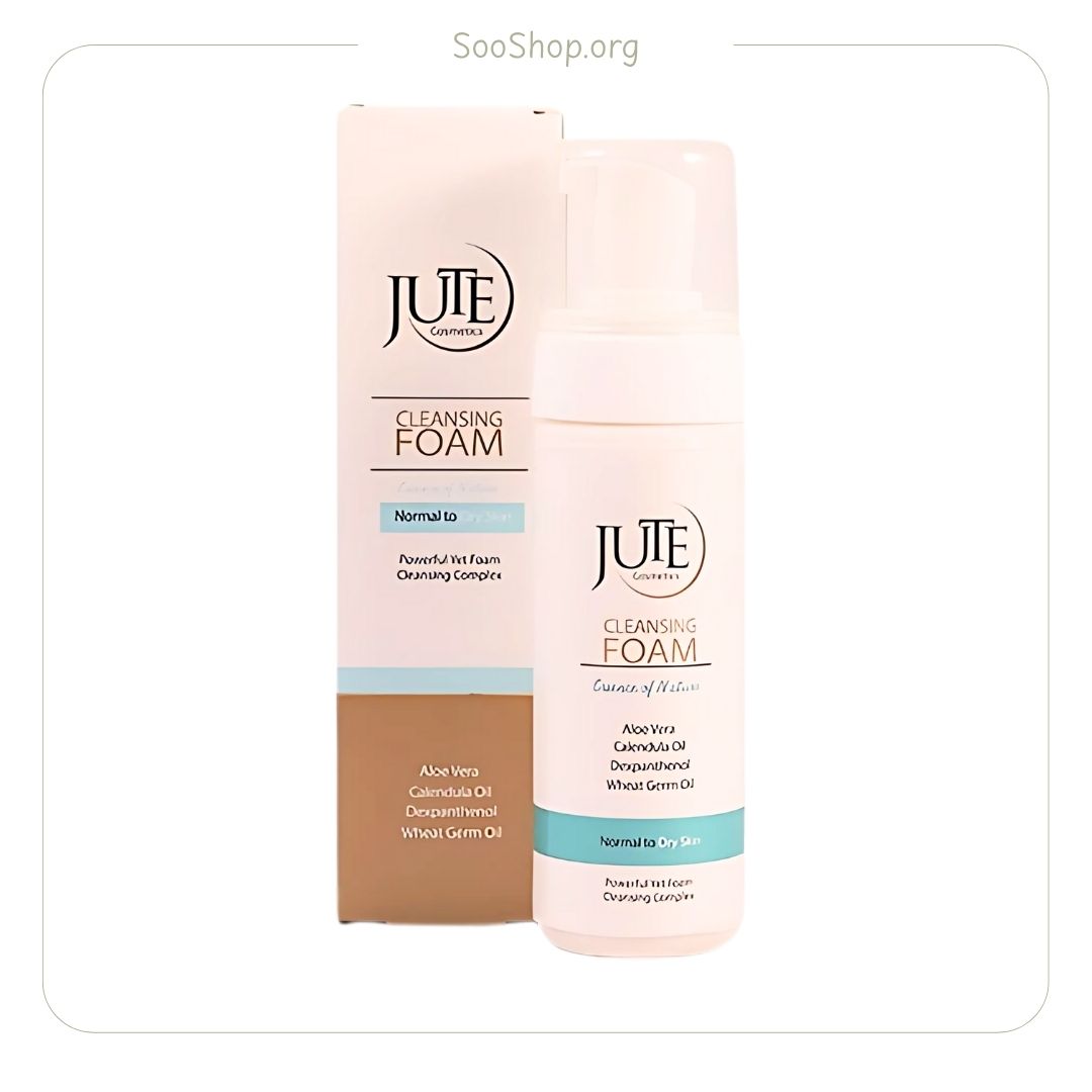 ژوت – فوم شستشوی صورت پوست خشک (150 گرمی) | Jute Dry Skin Face Foam (150g)