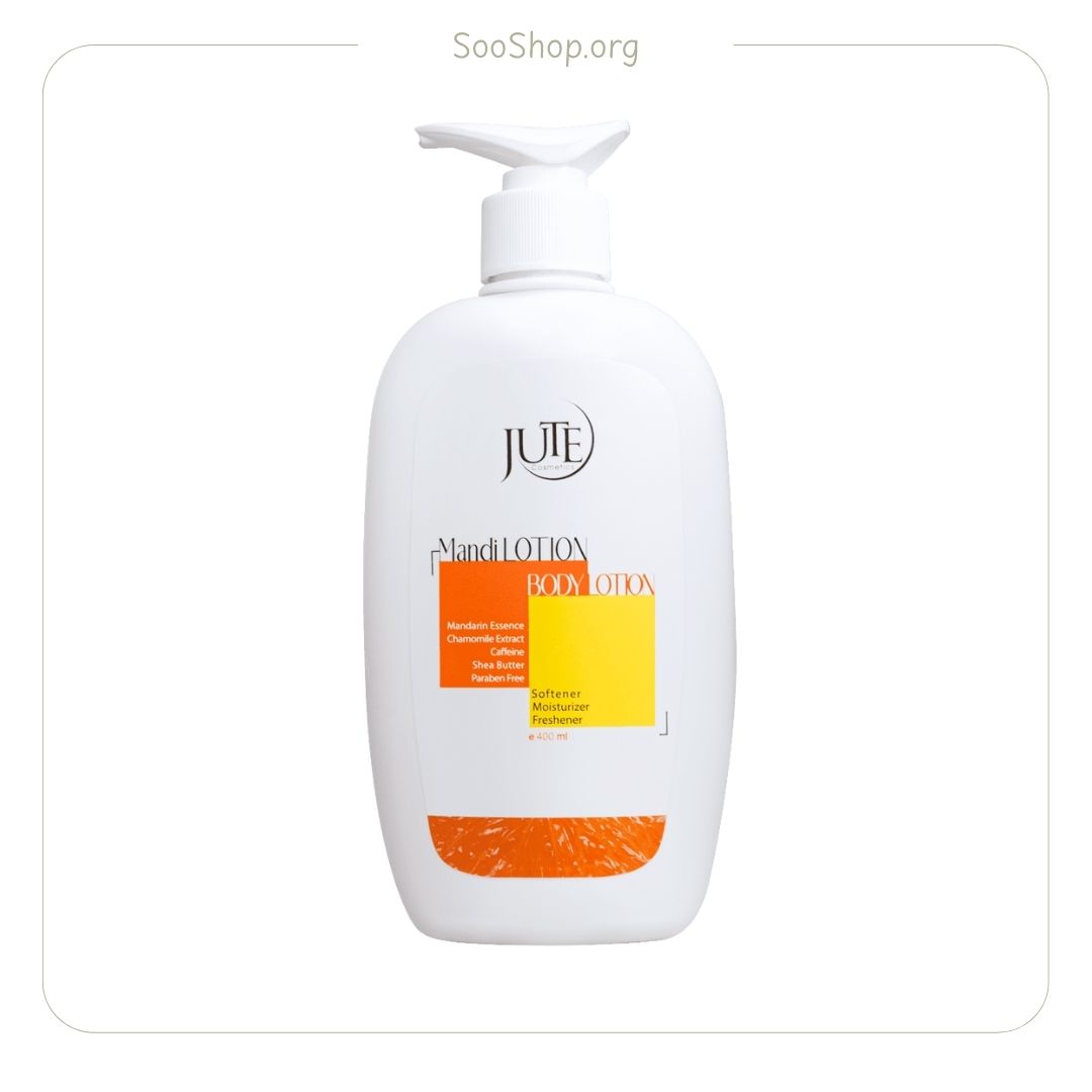 ژوت – لوسیون بدن ماندارین (400 میل) | Jute Mandarin Body Lotion (400ml)