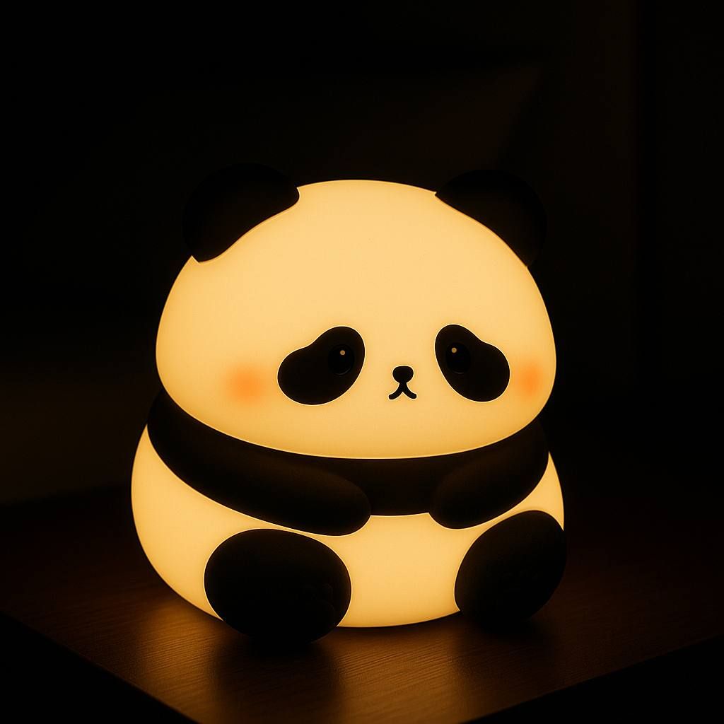 شب خواب سیلیکونی مدل پاندا نشسته تپل از جنس درجه 1