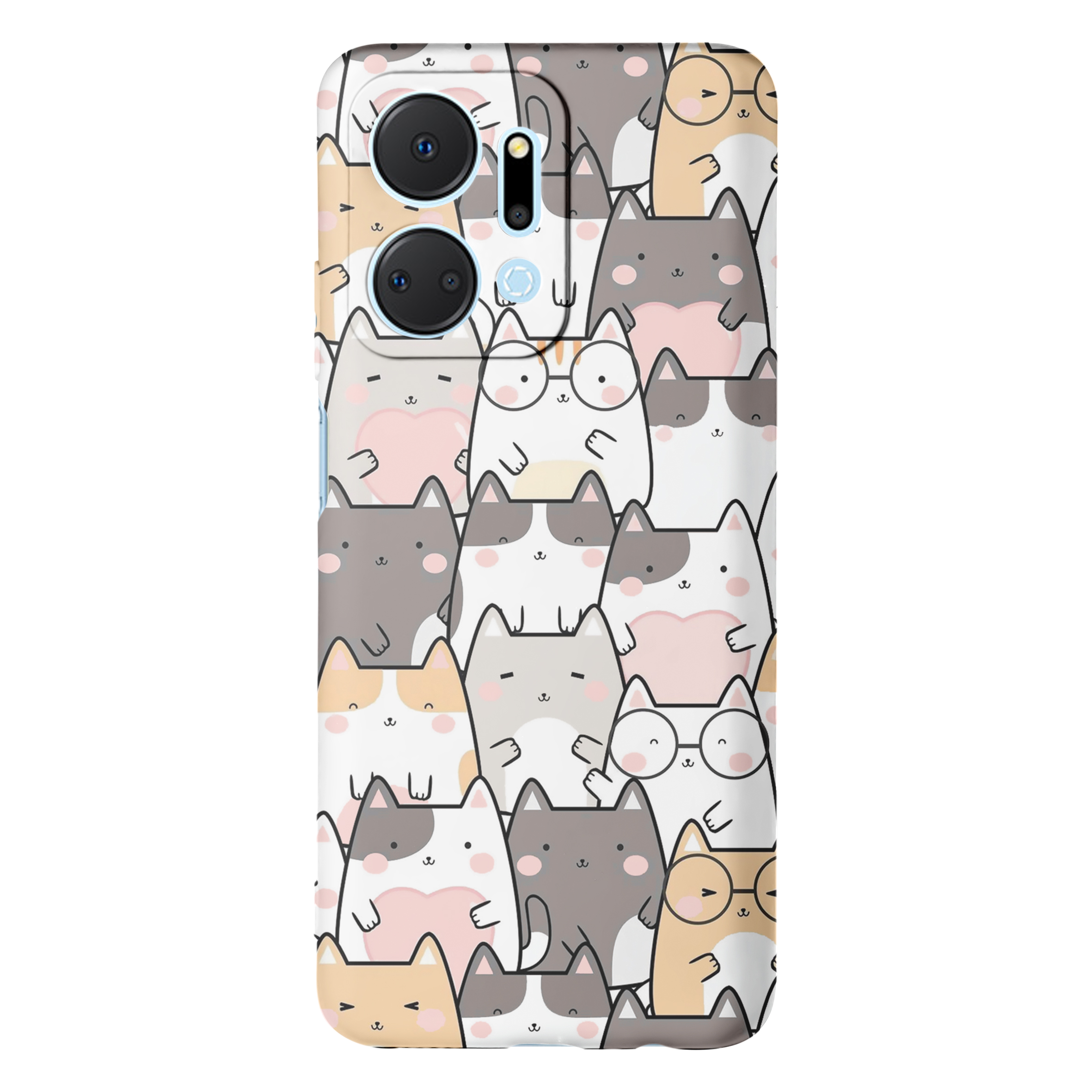 قاب گوشی هواوی آنر honor X7A طرح گربه فانتزی دخترانه