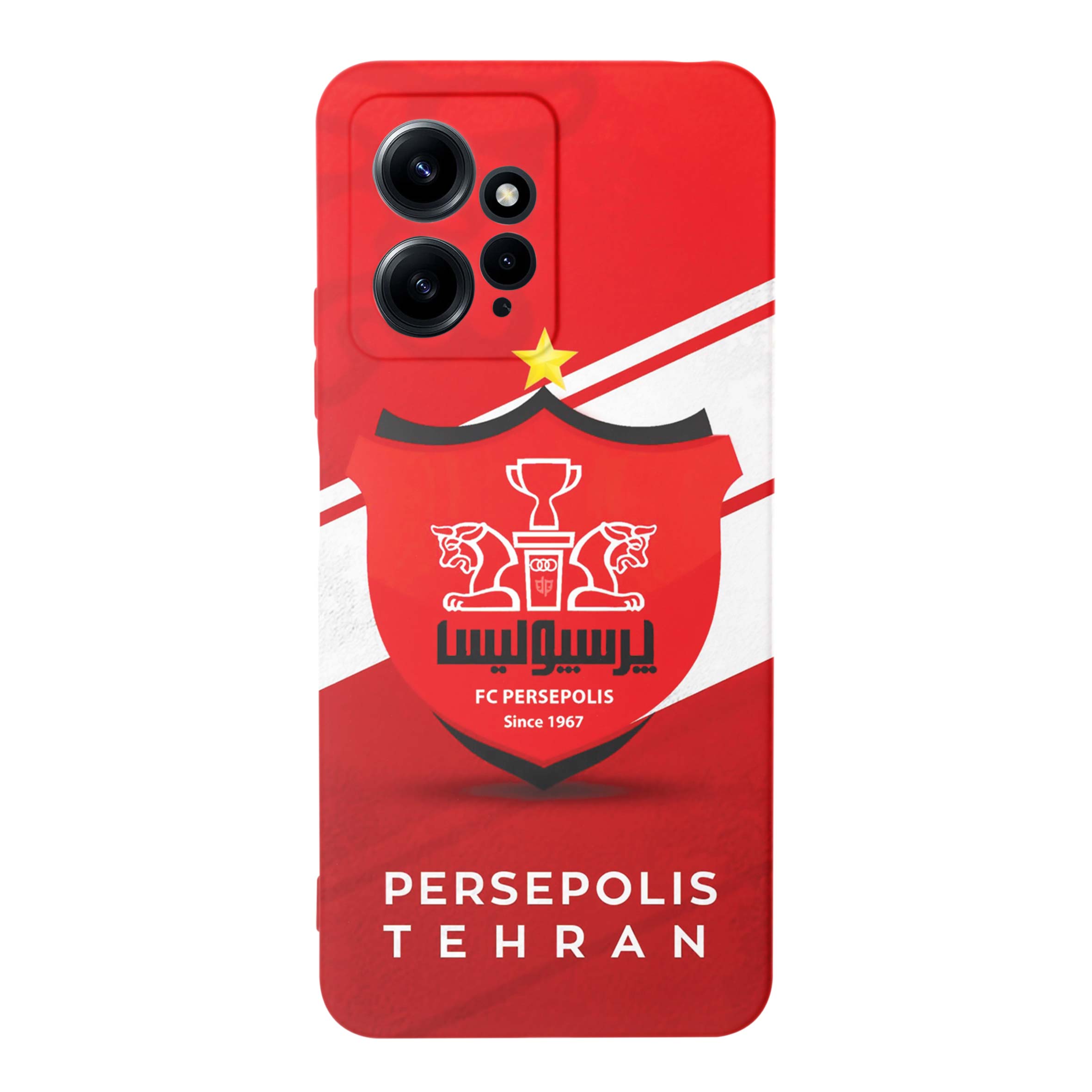 قاب گوشی شیائومی REDMI NOTE 12 4G طرح پرسپولیسی