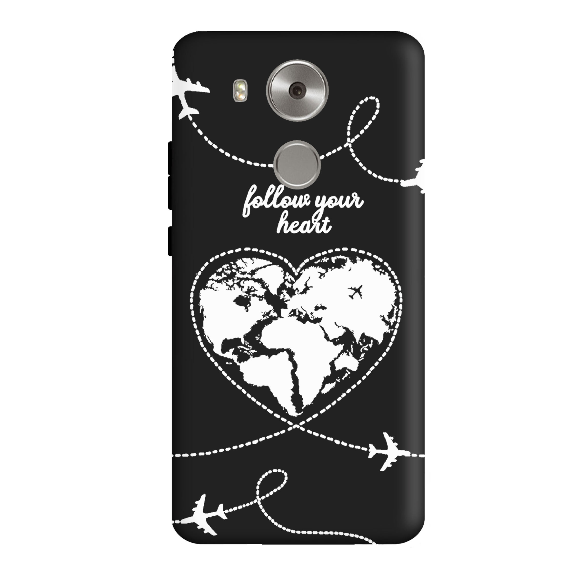 قاب گوشی هواوی Mate 8 طرح نقشه قلبی