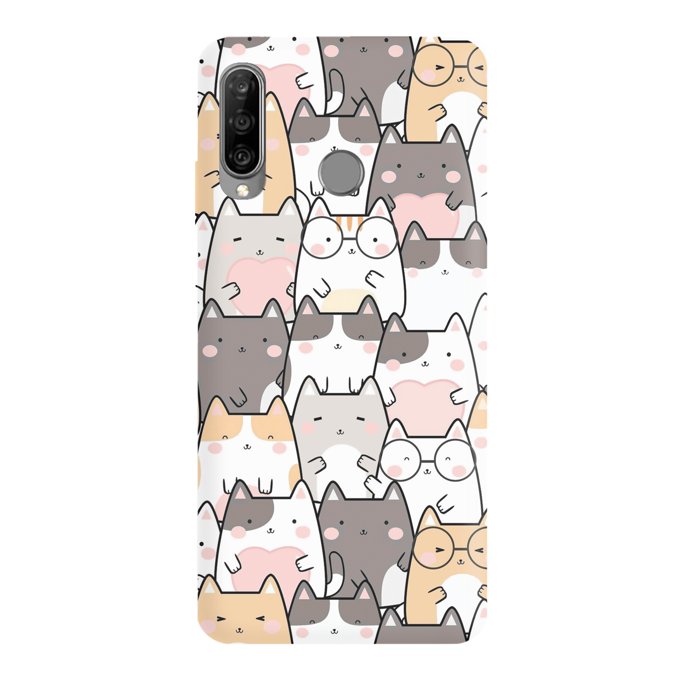 قاب گوشی هواوی P30 LITE طرح گربه فانتزی دخترانه