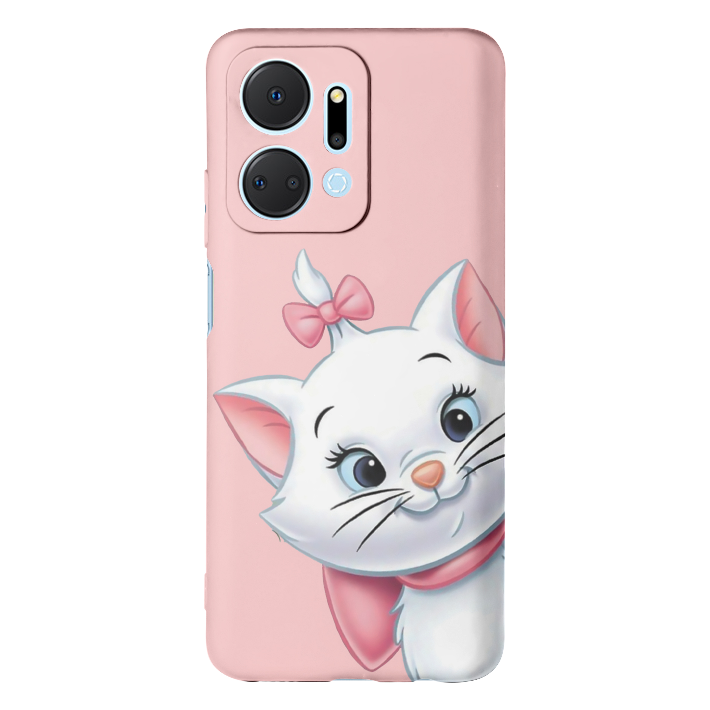 قاب گوشی هواوی آنر honor X7A طرح گربه صورتی