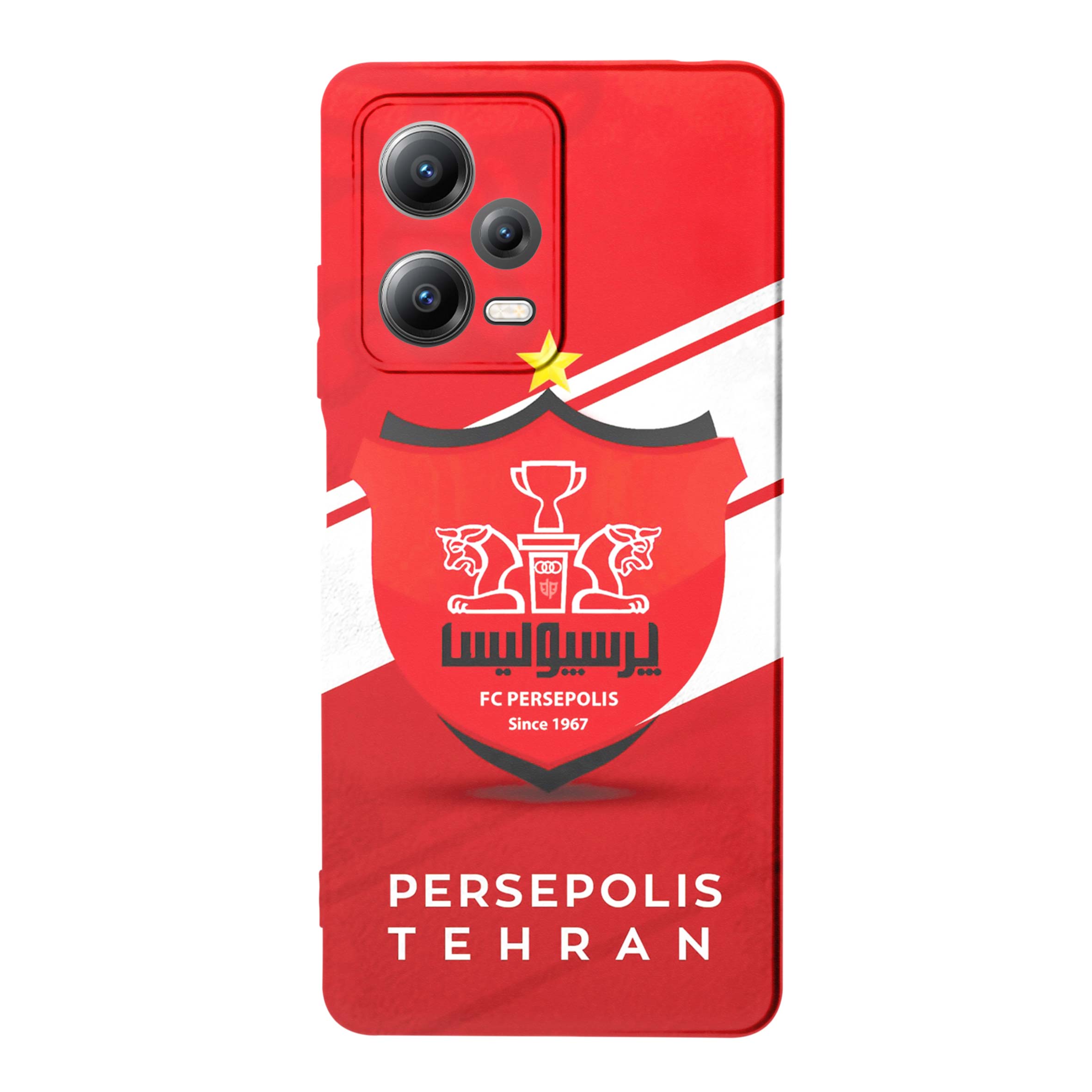 قاب گوشی شیائومی REDMI NOTE 12 5G طرح پرسپولیسی