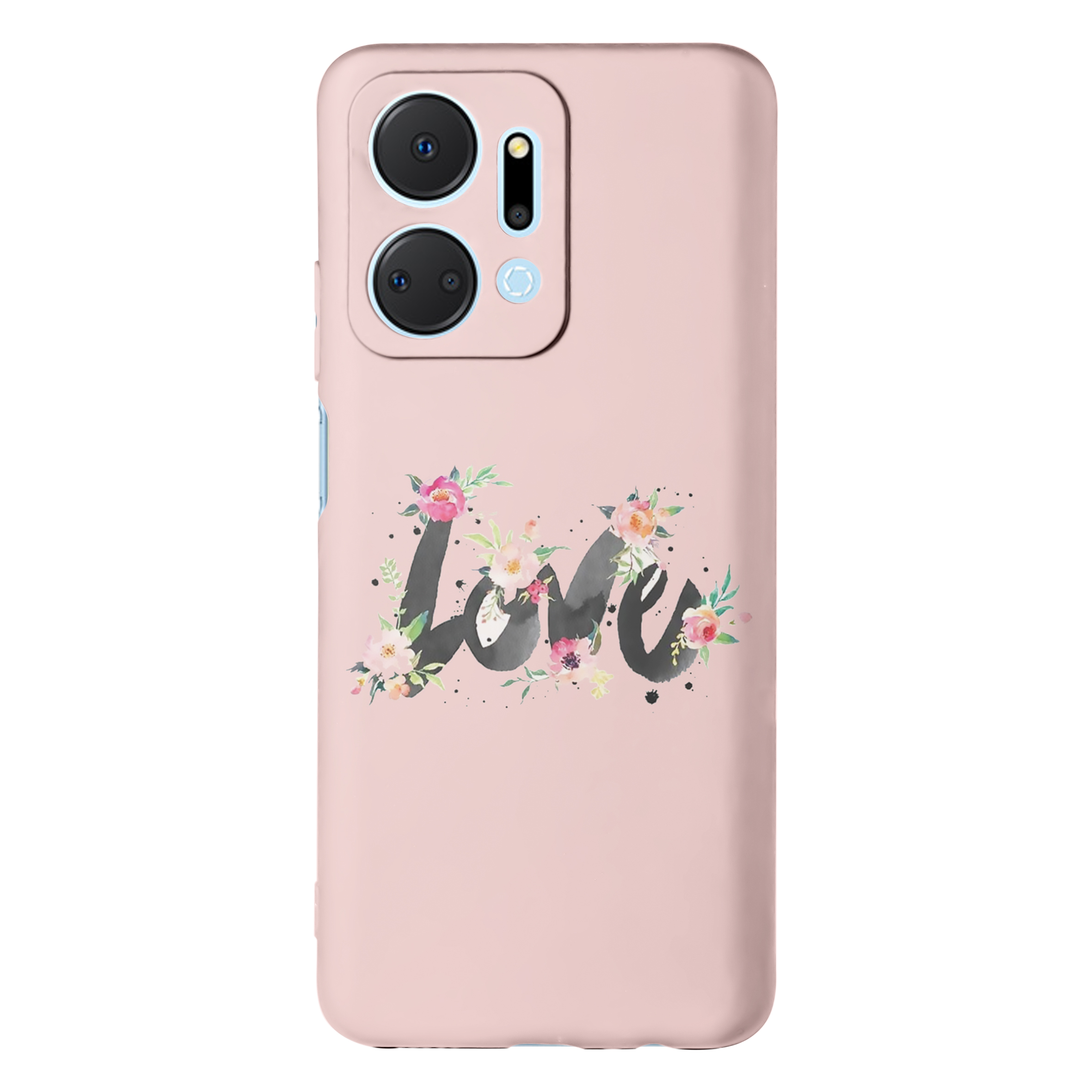 قاب گوشی هواوی آنر honor X7A طرح عاشقانه صورتی