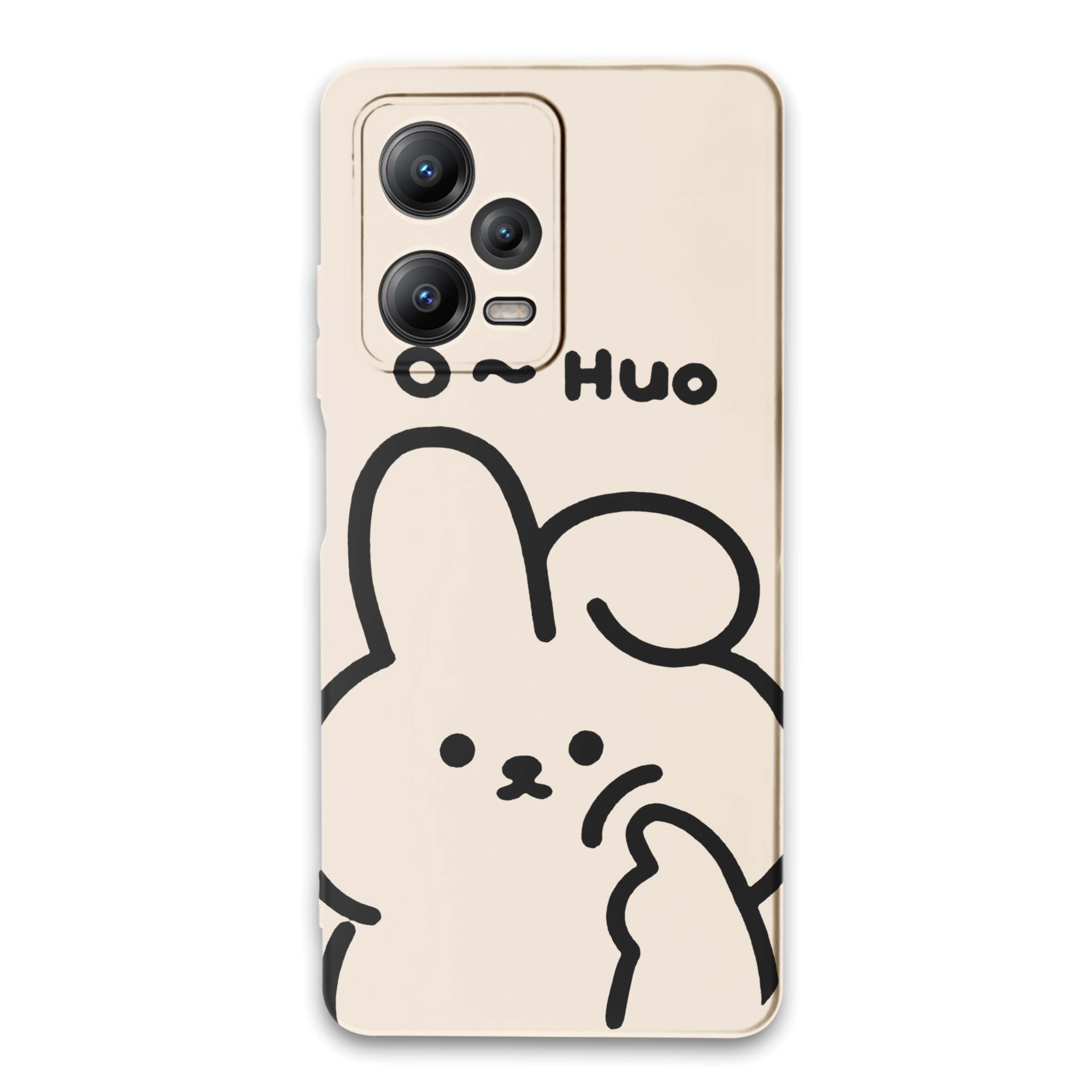 قاب گوشی شیائومی REDMI NOTE 12 5G طرح خرگوش کیوت