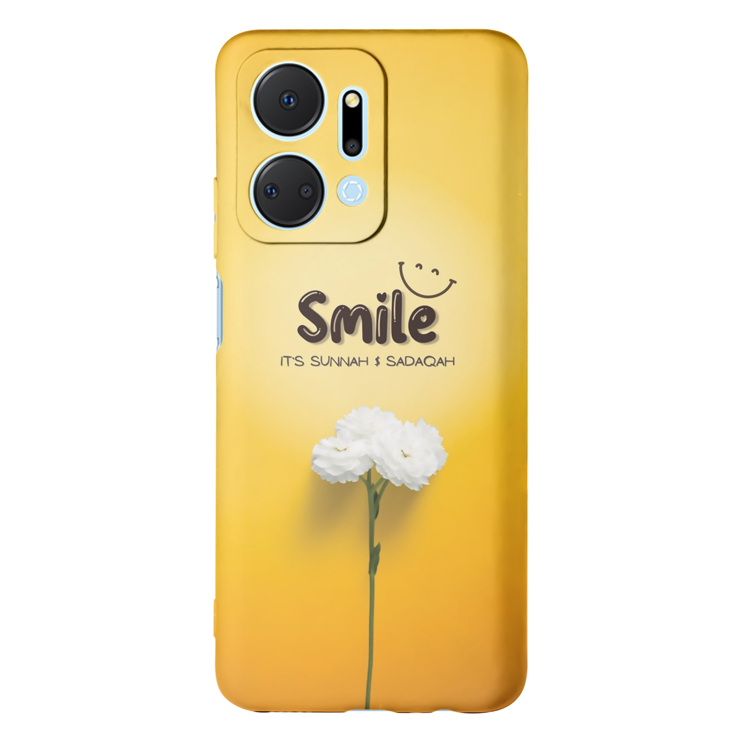 قاب گوشی هواوی آنر honor X7A طرح گل سفید