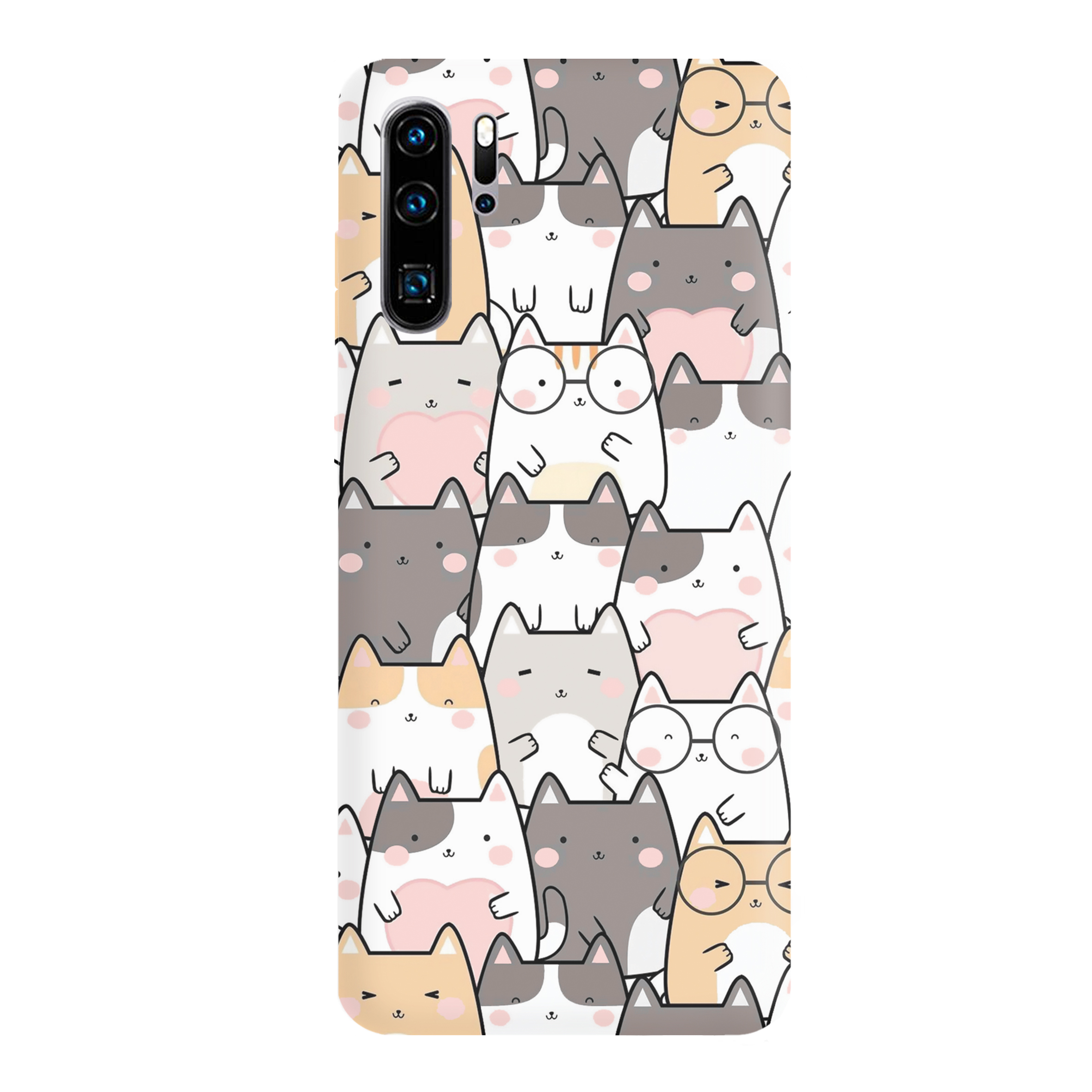 قاب گوشی هواوی P30 PRO طرح گربه فانتزی دخترانه