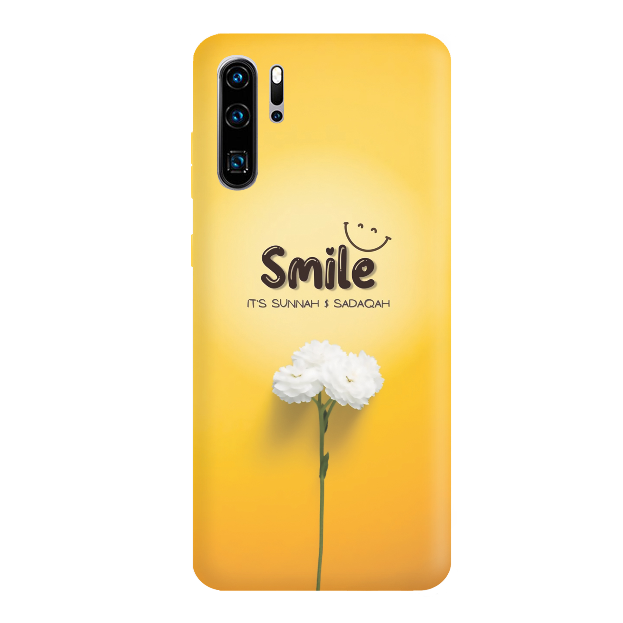 قاب گوشی هواوی P30 PRO طرح گل سفید